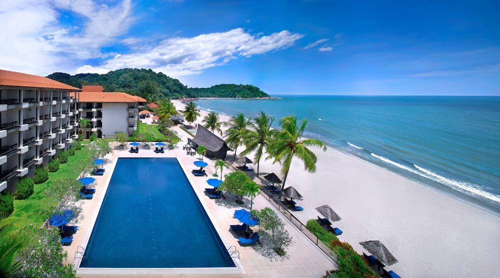 하얏트 리젠시 콴탄 리조트 외부 사진 The beach at the Shangri-La Tanjung Rhu Resort